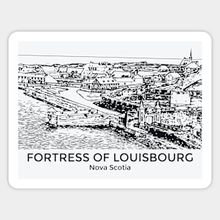 Fortress of Louisbourg - Nova Scotia Sticker